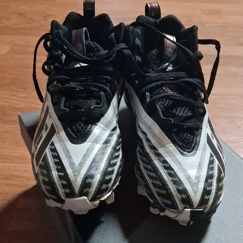 adidas Black and White Athletic Shoes